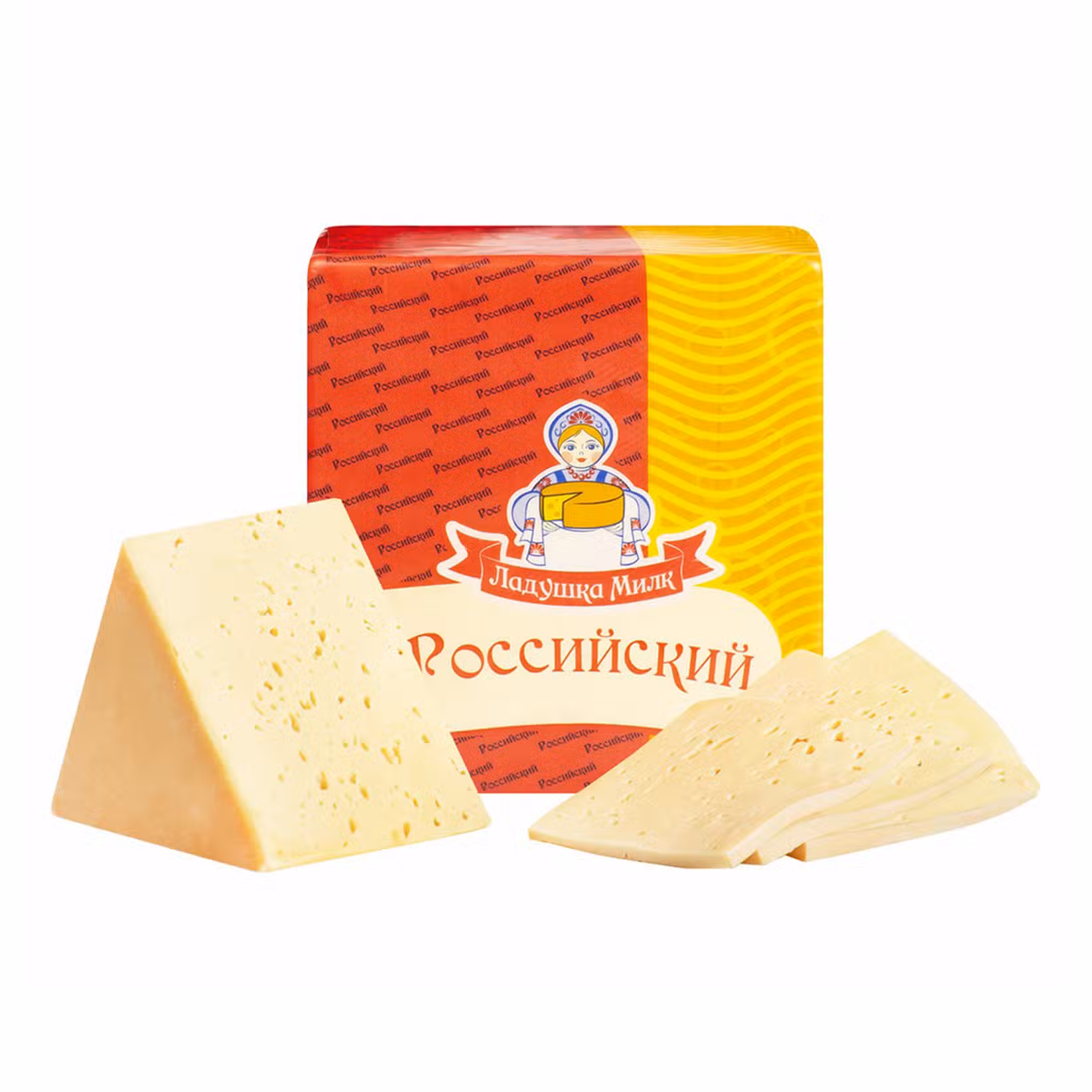Продукт сырный Российский 50%  квадрат 6х2кг