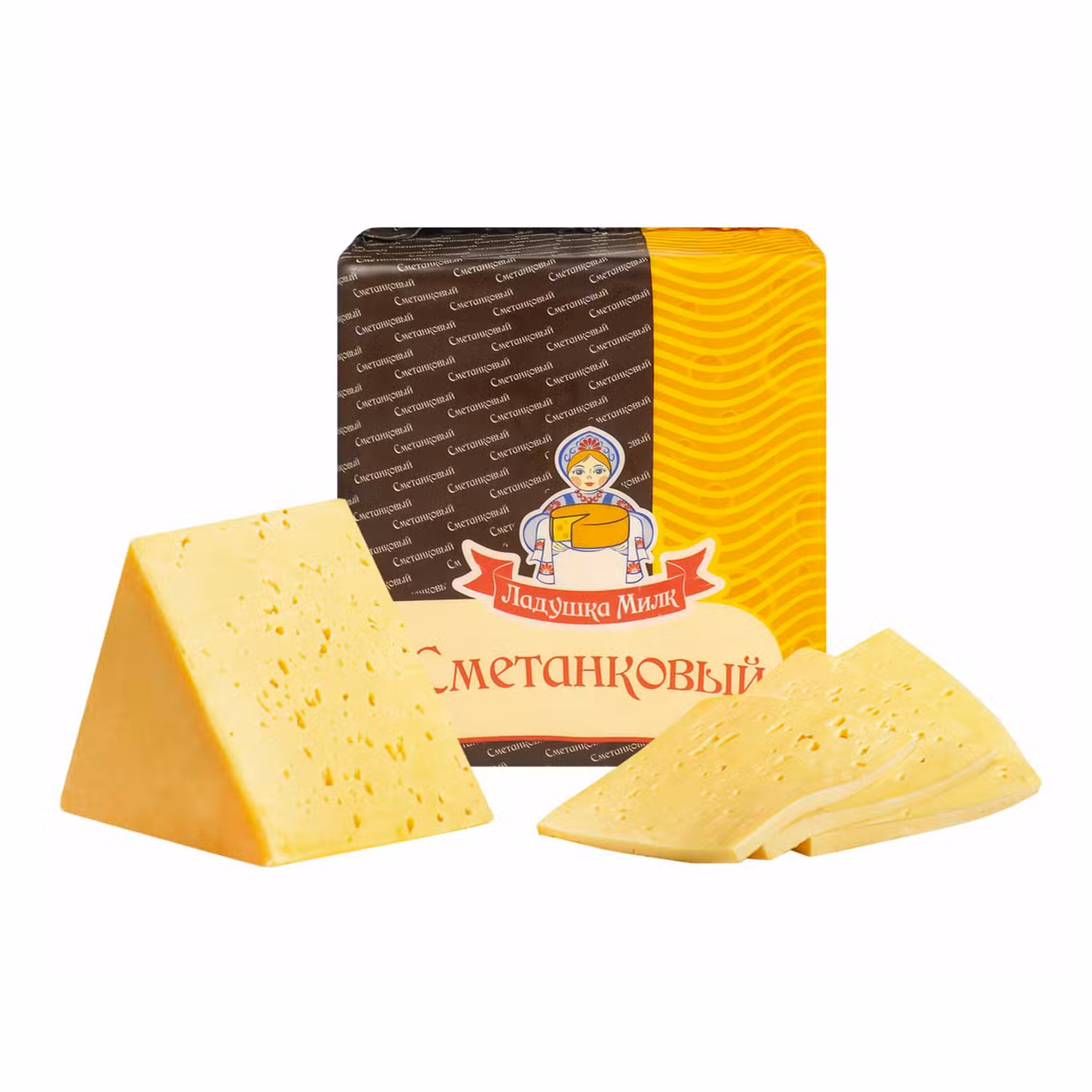 Продукт сырный Сметанковый 50% квадрат 6х2кг
