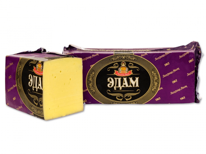 Продукт сырный  Эдам 45% брус 3х4кг