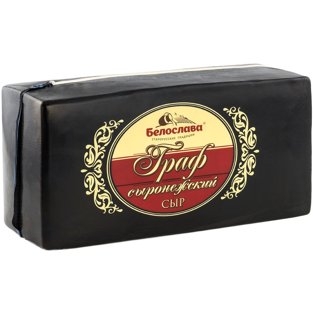 Сыр Сыронежский Граф с аром. топл. мол. 50% брус 4 х3,7кг 
