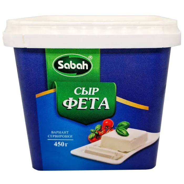 Сыр Фета 4кг 40% ТМ Sabah