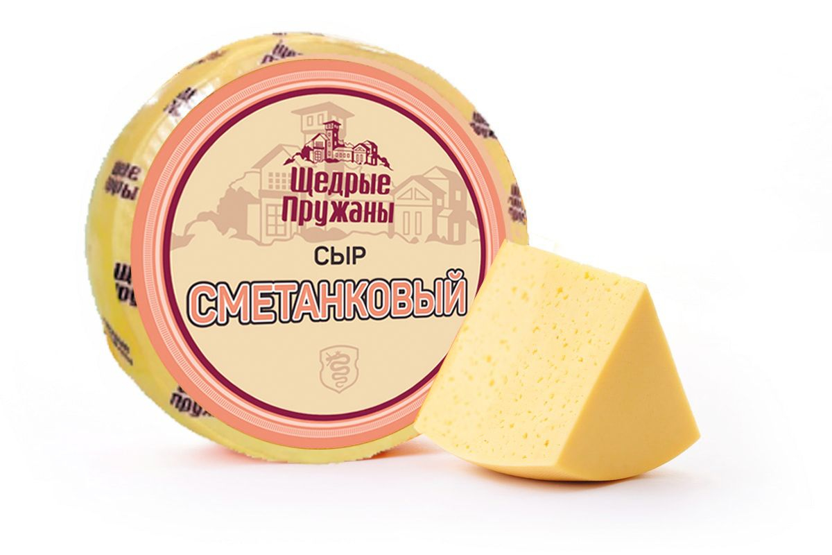 Сыр Сметанковый 50% БРУС 5х3кг