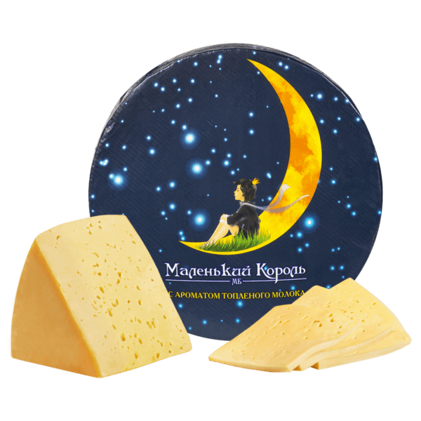 Продукт сырный  Маленький король 50% круг 2х8кг